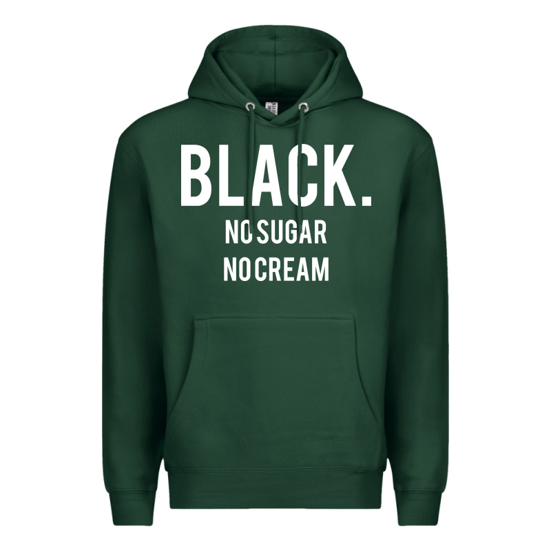 Black No Sugar No Cream 02 [tb] Premium Hoodie by linhVisuals | Teevron