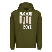 Army Green blackout boyz black Premium Hoodie - linhVisuals