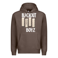 Coffee blackout boyz black Premium Hoodie - linhVisuals