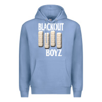 Colony Blue blackout boyz black Premium Hoodie - linhVisuals