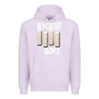 Lilac blackout boyz black Premium Hoodie - linhVisuals
