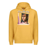 Mustard cry baby title Premium Hoodie - linhVisuals