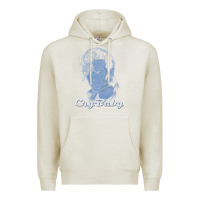 Oatmeal Heather cry baby king cry baby Premium Hoodie - linhVisuals