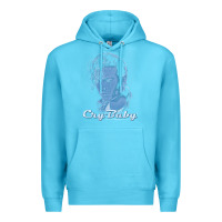 Ocean Blue cry baby king cry baby Premium Hoodie - linhVisuals