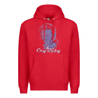 Red cry baby king cry baby Premium Hoodie - linhVisuals