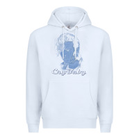 White cry baby king cry baby Premium Hoodie - linhVisuals