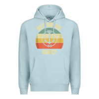 Blue Mist mens funny boating shirt but did we sink rope anchor boat captain tank Premium Hoodie - linhVisuals