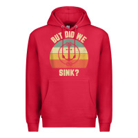 Cardinal mens funny boating shirt but did we sink rope anchor boat captain tank Premium Hoodie - linhVisuals