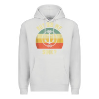 Dove Grey mens funny boating shirt but did we sink rope anchor boat captain tank Premium Hoodie - linhVisuals
