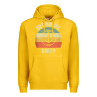 Lemon mens funny boating shirt but did we sink rope anchor boat captain tank Premium Hoodie - linhVisuals