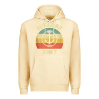 Pina Colada mens funny boating shirt but did we sink rope anchor boat captain tank Premium Hoodie - linhVisuals