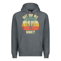 Rock mens funny boating shirt but did we sink rope anchor boat captain tank Premium Hoodie - linhVisuals