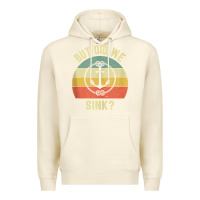 Sandshell mens funny boating shirt but did we sink rope anchor boat captain tank Premium Hoodie - linhVisuals