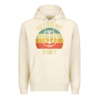 Tofu mens funny boating shirt but did we sink rope anchor boat captain tank Premium Hoodie - linhVisuals