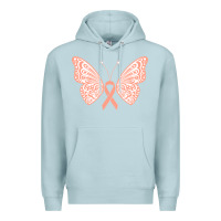Blue Mist gynecologic cancer support t  shirt gynecological cancer awareness pea Premium Hoodie - linhVisuals