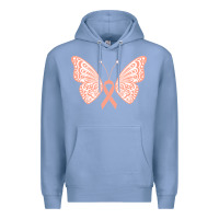 Colony Blue gynecologic cancer support t  shirt gynecological cancer awareness pea Premium Hoodie - linhVisuals