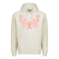 Oatmeal Heather gynecologic cancer support t  shirt gynecological cancer awareness pea Premium Hoodie - linhVisuals
