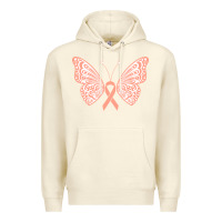 Sandshell gynecologic cancer support t  shirt gynecological cancer awareness pea Premium Hoodie - linhVisuals
