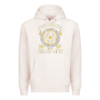 Pale Pink cherokee native american and proud of t shirt Premium Hoodie - linhVisuals