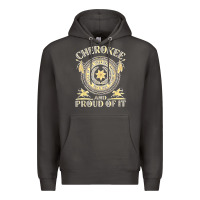 Smoke cherokee native american and proud of t shirt Premium Hoodie - linhVisuals