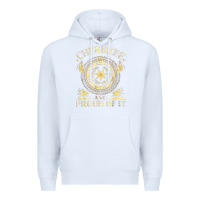 White cherokee native american and proud of t shirt Premium Hoodie - linhVisuals