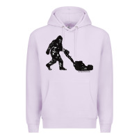 Lilac mens mowing bigfoot   golf course superintendent maintenance turf t sh Premium Hoodie - linhVisuals