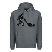 Rock mens mowing bigfoot   golf course superintendent maintenance turf t sh Premium Hoodie - linhVisuals