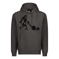 Smoke mens mowing bigfoot   golf course superintendent maintenance turf t sh Premium Hoodie - linhVisuals