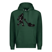 Sports Green mens mowing bigfoot   golf course superintendent maintenance turf t sh Premium Hoodie - linhVisuals