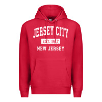 Cardinal jersey city new jersey nj vintage established sports design pullover h Premium Hoodie - linhVisuals
