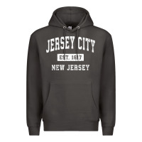 Smoke jersey city new jersey nj vintage established sports design pullover h Premium Hoodie - linhVisuals