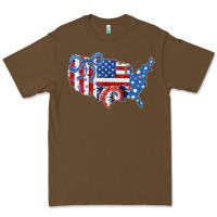 Cacao America map Premium Tee - CowhideDigitalArt