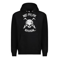 Black no flux given   funny welder tee shirt for welding dads Premium Hoodie - linhVisuals