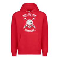 Red no flux given   funny welder tee shirt for welding dads Premium Hoodie - linhVisuals