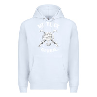 White no flux given   funny welder tee shirt for welding dads Premium Hoodie - linhVisuals