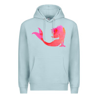 Blue Mist mermaid t  shirt pink mermaid t  shirt Premium Hoodie - linhVisuals
