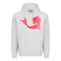 Dove Grey mermaid t  shirt pink mermaid t  shirt Premium Hoodie - linhVisuals