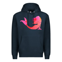 Navy mermaid t  shirt pink mermaid t  shirt Premium Hoodie - linhVisuals