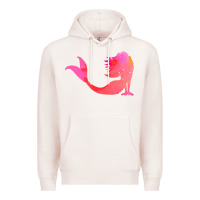 Pale Pink mermaid t  shirt pink mermaid t  shirt Premium Hoodie - linhVisuals