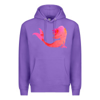 Purple mermaid t  shirt pink mermaid t  shirt Premium Hoodie - linhVisuals