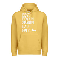 Antique Gold mens best boykin spaniel dad ever   cool dog owner gift Premium Hoodie - linhVisuals