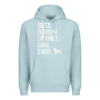 Blue Mist mens best boykin spaniel dad ever   cool dog owner gift Premium Hoodie - linhVisuals