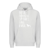 Dove Grey mens best boykin spaniel dad ever   cool dog owner gift Premium Hoodie - linhVisuals