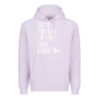 Lilac mens best boykin spaniel dad ever   cool dog owner gift Premium Hoodie - linhVisuals