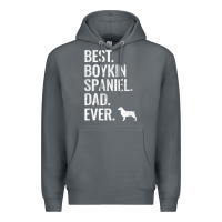 Rock mens best boykin spaniel dad ever   cool dog owner gift Premium Hoodie - linhVisuals