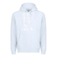 White mens best boykin spaniel dad ever   cool dog owner gift Premium Hoodie - linhVisuals