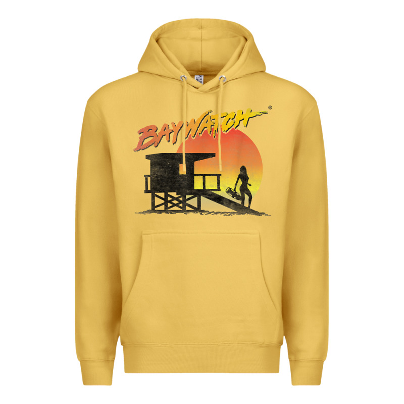 Baywatch Lifeguard Sunset T Shirt Premium Hoodie by linhVisuals | Teevron