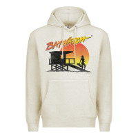 Oatmeal Heather baywatch lifeguard sunset t shirt Premium Hoodie - linhVisuals