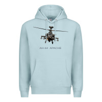 Blue Mist ah 64 apache longbow helicopter t shirt t shirt Premium Hoodie - linhVisuals