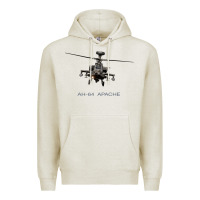 Oatmeal Heather ah 64 apache longbow helicopter t shirt t shirt Premium Hoodie - linhVisuals